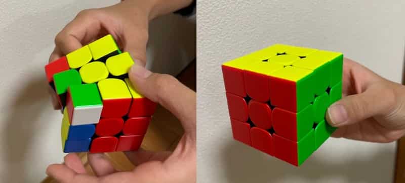 ルービックキューブができる子 ルービックキューブを揃える方法